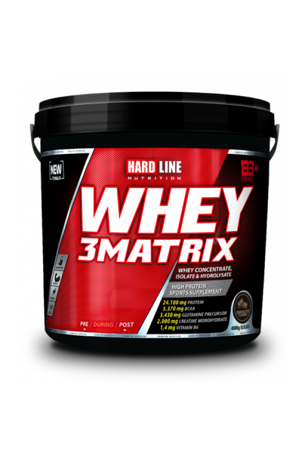 Hardline Whey 3Matrix 4000 Gr